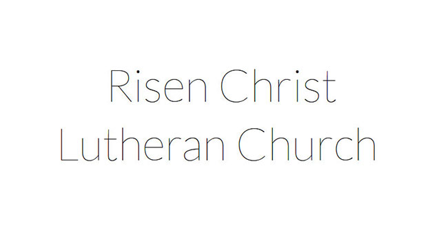 Risen Christ Lutheran Church logo